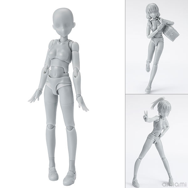 萬代 代理 S.H.F SHF 女性素體 School Life Edition DX SET 灰 