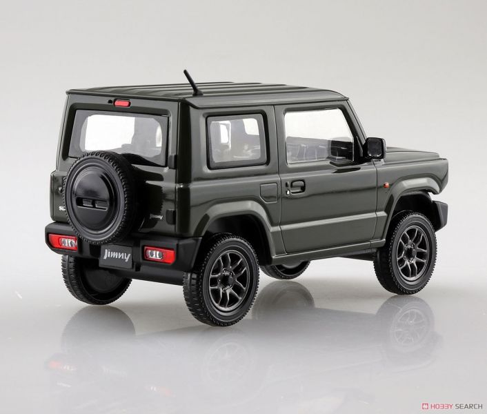 青島社 AOSHIMA 1/32 SNAP KIT 08-B 鈴木 SUZUKI JIMNY 叢林綠 (多色成型免膠水)  