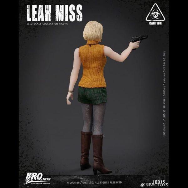 預購Q4 BROTOYS 1/12 生化危機 莉婭小姐 LR015 可動人偶 L0626 