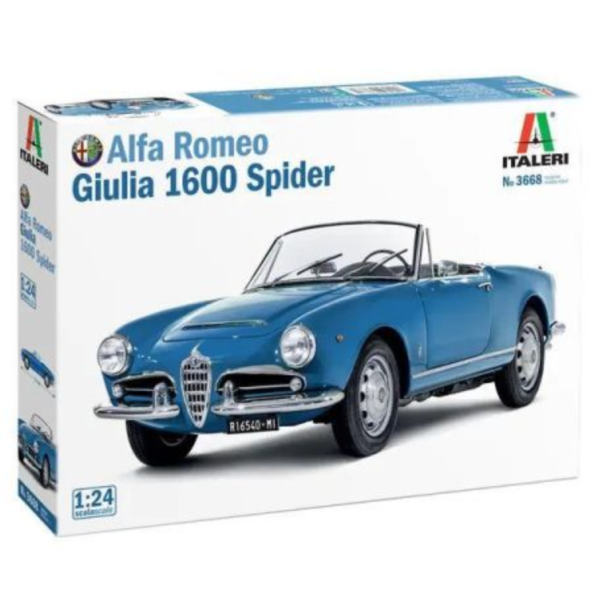 預購12月 PLATZ模型 1/24 IT3668JP 愛快羅密歐 Giulia 1600 Spider w 