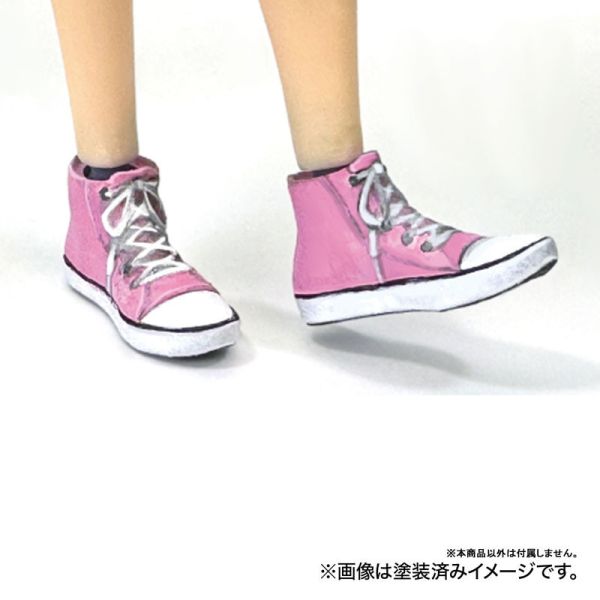 預購8月 ベル玩菓 1/12 可動人偶 鞋子配件 03.帆布鞋 需自行塗裝 