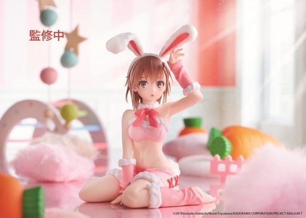 預購11月 TAITO 景品 科學超電磁砲 MOFLOCK 御坂美琴 毛絨兔女郎裝 