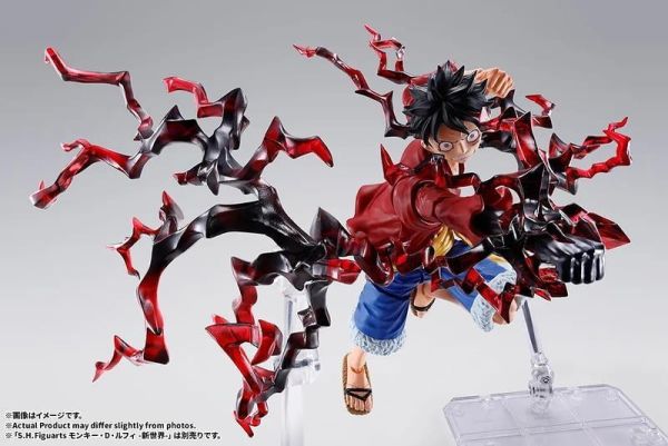 預購27年4月 萬代 SHF 航海王 海賊王 蒙其·D·魯夫 新世界 擴張配件組 不含人物 