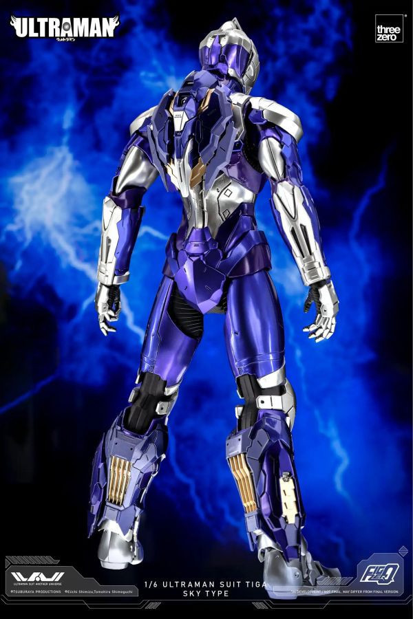 THREEZERO 超人力霸王 FigZero 1/6 迪卡 31.6cm 天空版 可動公仔 
