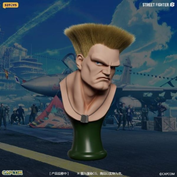 預購11月 52TOYS 快打旋風6 凱爾 蓋爾 軟毛刷 