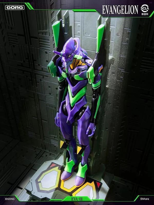 預購6月 POPMART泡泡瑪特 共鳴GONG 新世紀福音戰士 初號機 合金可動 高:16.5cm 