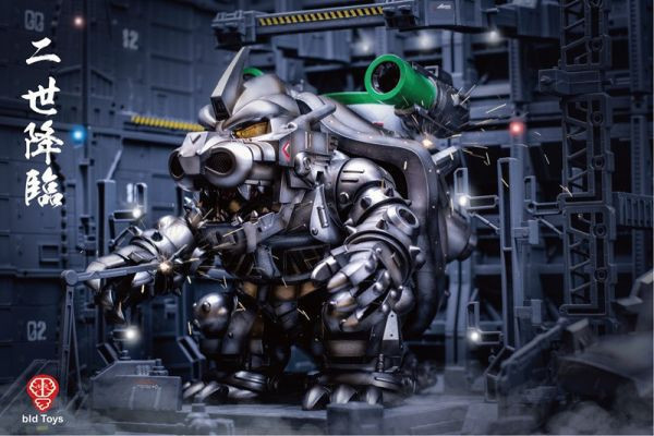 bid Toys 機巴二世套裝組 KIBAR II set 軟膠公仔 18x20x19cm 