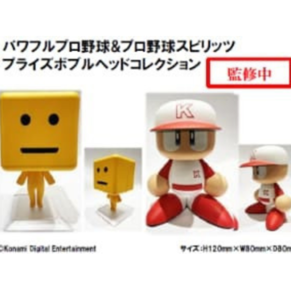 預購5月 KONAMI 景品 實況野球&職棒野球魂 搖頭公仔 