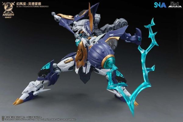 預購10月 SNAA 圓桌騎士團 幻風雷 莫德雷德 組裝組合模型 1:144 L1007 