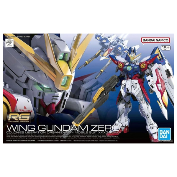 萬代 BANDAI RG 1/144 機動戰士鋼彈W 飛翼零式 組裝模型 