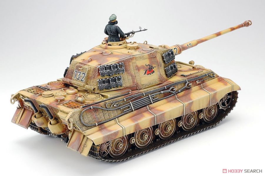 田宮 TAMIYA 1/35 戰車模型 35164 德國 虎王重戰車 (亨舍爾砲塔) 組裝模型 