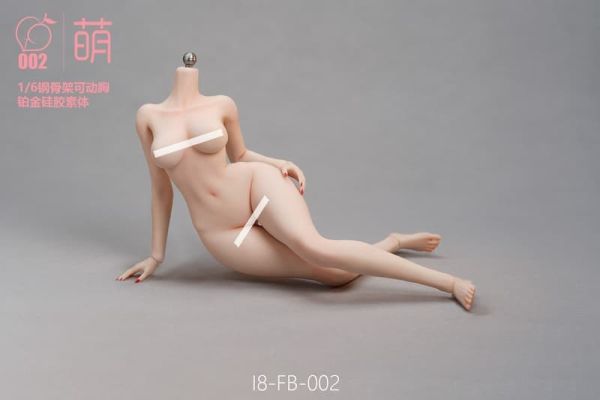 預購26年Q2 I8TOYS 1/6 鋼骨架鉑金矽膠全包膠可動胸素體 
