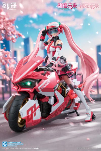 聖斯基 初音未來 櫻花未來 櫻初音 粉色音爆 組裝模型 
