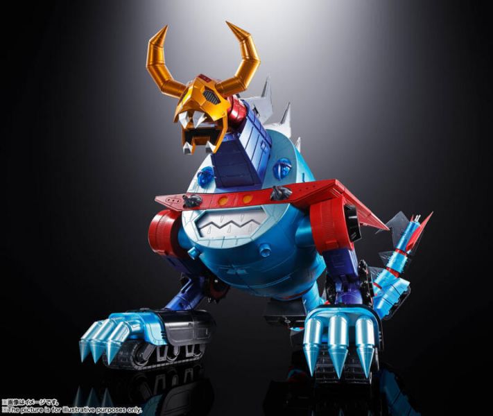 萬代 BANDAI 代理版 超合金魂 GX-100 鎧王&大空魔龍(含LR44×3) 