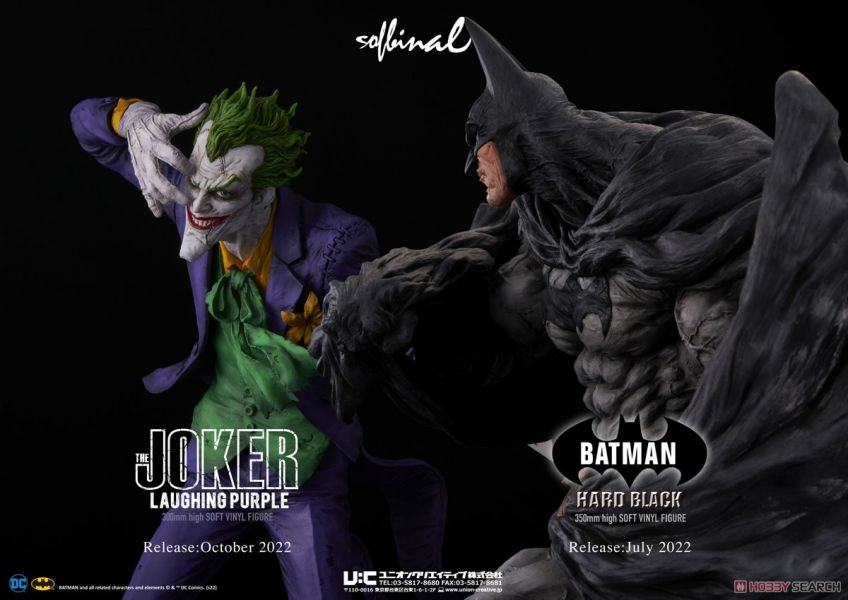 日版 Sofbinal DC 小丑 JOKER Laughing Purple Ver. 蝙蝠俠 塗裝完成品 