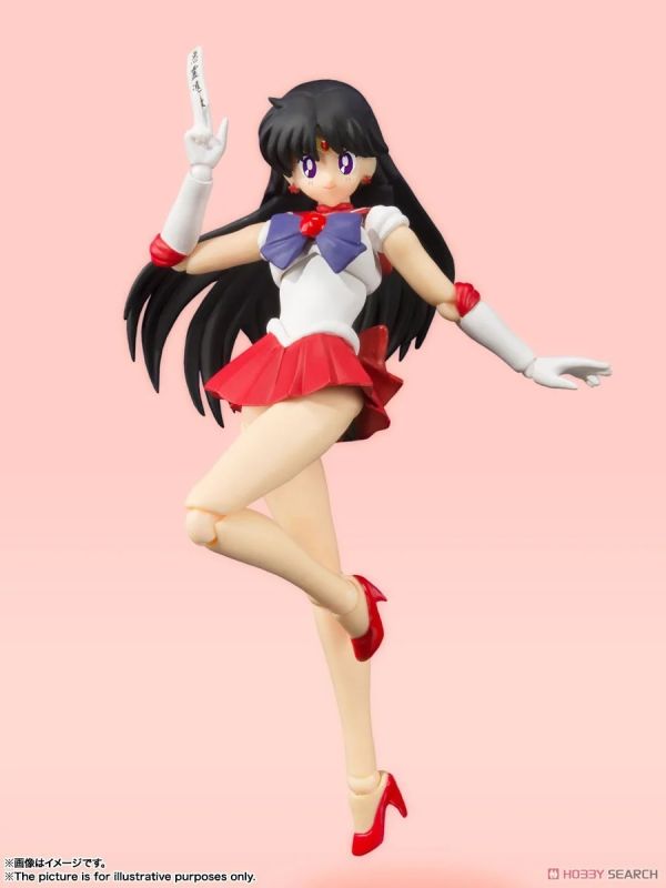 萬代 BANDAI 代理版 SHF 美少女戰士 月光仙子 水手火星 火野麗 動畫配色 
