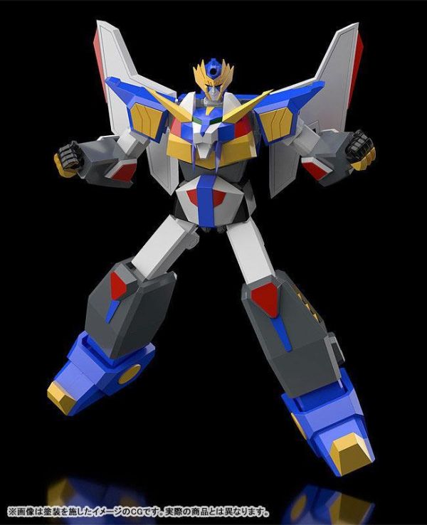 預購10月 GSC MODEROID 元氣小子 元氣爆發 天神獅王 勁力巨砲 再版 組裝 