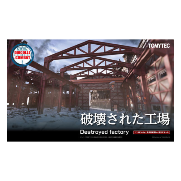 預購10月 TOMYTEC 1/144 組裝 D-CM01 破壞工場 