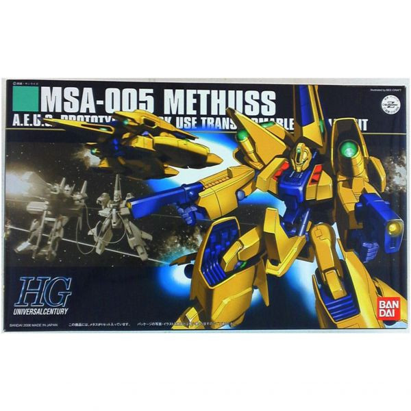 萬代 BANDAI 1/144 鋼彈模型 HGUC #61 1/144 鋼彈 MSA-005 梅塔斯 組裝模型 
