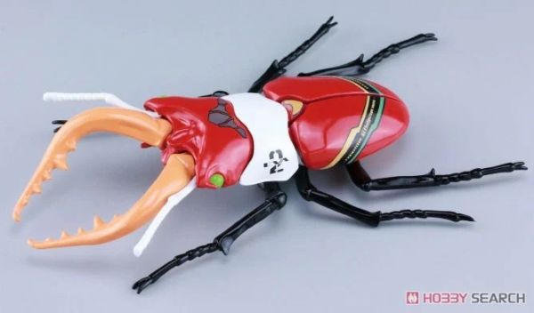 富士美 獨角仙 EVA 二號機仕樣 新世紀福音戰士版 組裝模型 