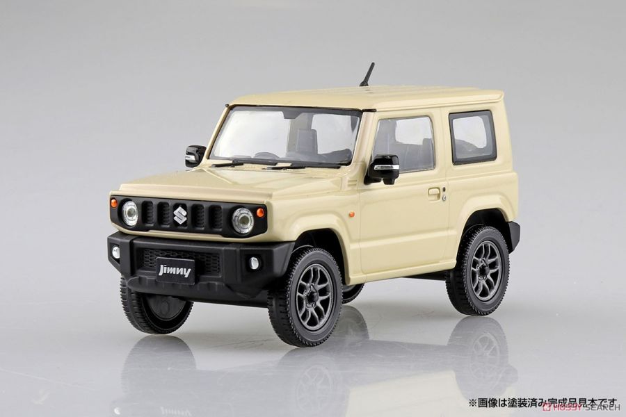 青島社 AOSHIMA 1/32 SNAP KIT 08-D 鈴木 SUZUKI JIMNY 象牙白 (多色成型免膠水)  