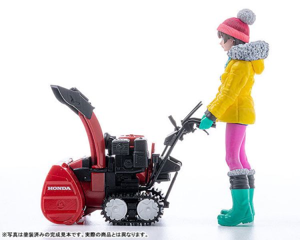 預購26年3月 Max Factory PLAMAX Minori with 小型除雪機 組裝 