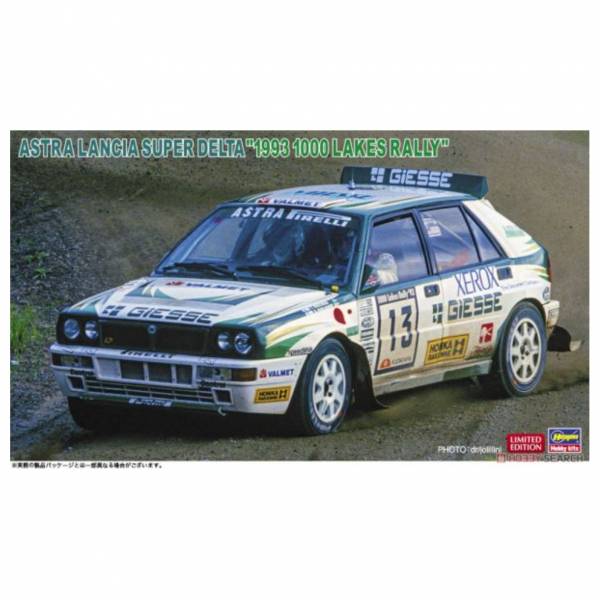 長谷川 HASEGAWA 1/24 汽車模型 #20507 阿斯特拉蘭西亞 超級三角洲 1993年千島湖賽事樣式 組裝模型 <限定生產> 