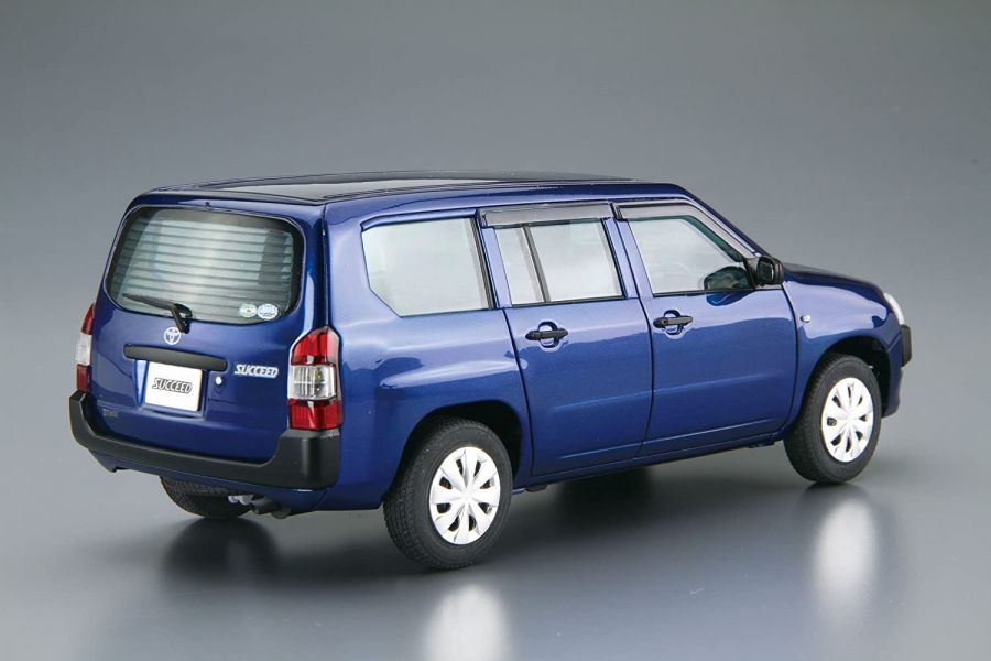 青島社 AOSHIMA  1/24 汽車模型 Toyota Succeed NCP160 V 組裝模型  