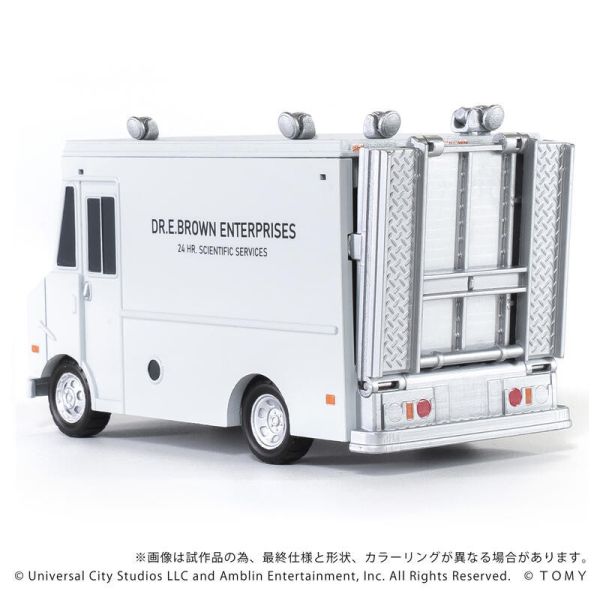 預購26年2月 TAKARATOMY QV-01 回到未來第一部 時光機 時光車套組 
