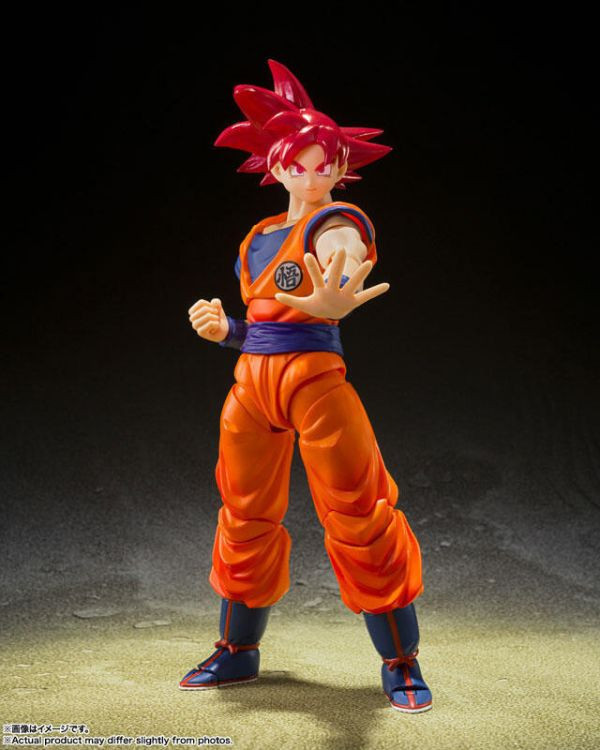 SHF 七龍珠超 超級賽亞人之神 孫悟空 正直之心的賽亞人之神  再販 可動完成品 
