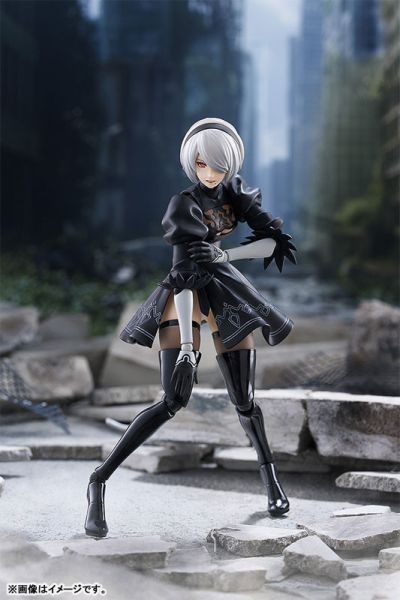 好微笑 GSC 代理版 尼爾自動人形 figma 2B (寄葉二號B型) 可動完成品 