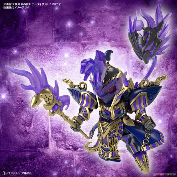 萬代 BANDAI SD鋼彈世界 群英集 克麗奧佩托拉丘貝雷 黑暗面具Ver. 