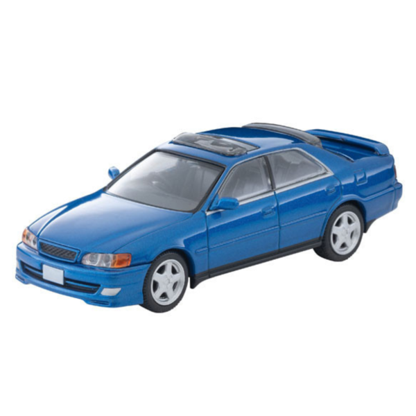 預購11月 TOMYTEC 1/64 豐田 Chaser 2.5 Tourer V 藍 98年 塗裝完成品 