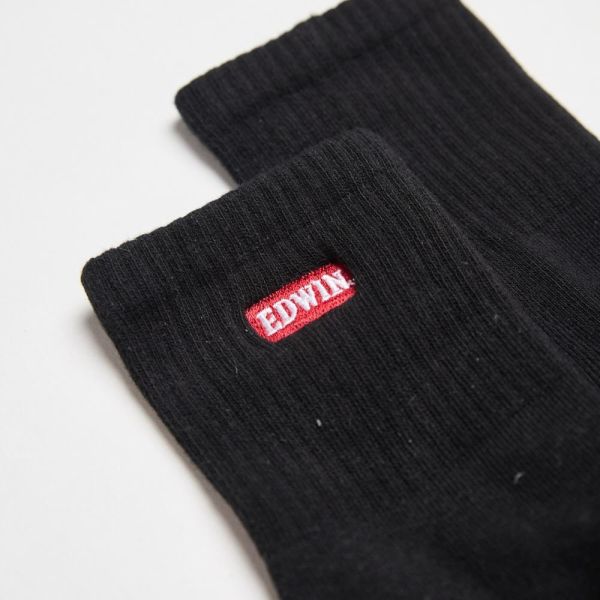 預購Q4 EDWIN x MADWORKS狂熱烈火電馭風格抗菌除臭襪子組 