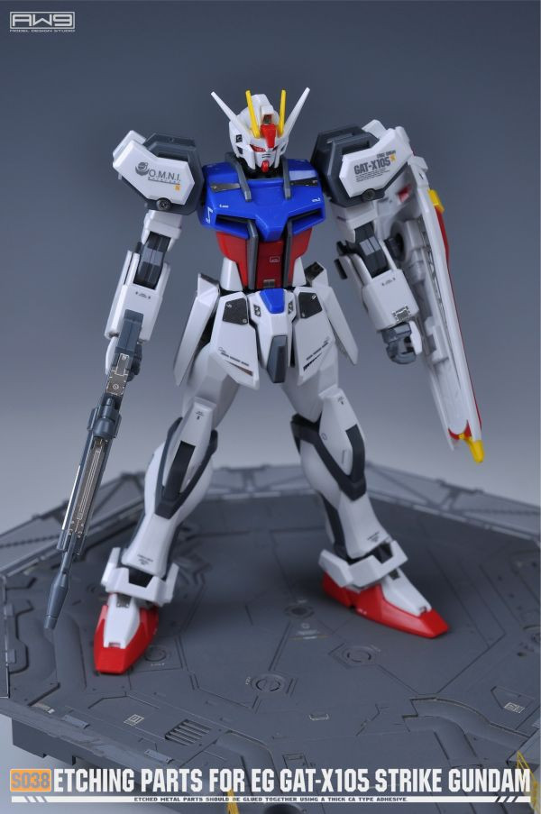 鋼魂 AW S038 EG STRIKE GUNDAM攻擊鋼彈 專用細節蝕刻片 