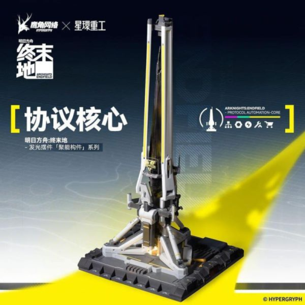 預購12月 星環重工 明日方舟 終末地 聚能構件系列 協議核心 1/64 完成品版 L0616 