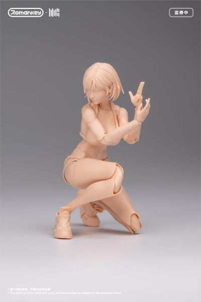 預購Q4 Romankey UMS004 1/12 超可動女素體 米婭 無塗裝版 