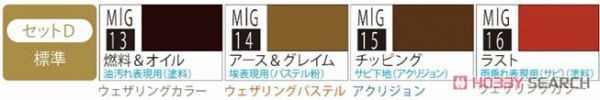 郡氏 GSI WY04 八雲舊化套組D 標準套組 油性漆 