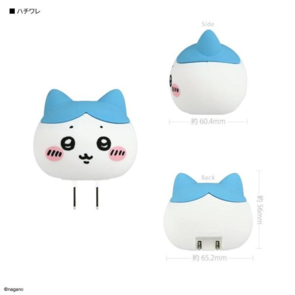 預購8月 Gourmandise CK-107B《吉伊卡哇》小八貓 USB Type-C轉接器 