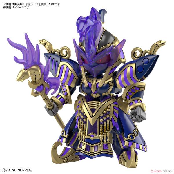 萬代 BANDAI SD鋼彈世界 群英集 克麗奧佩托拉丘貝雷 黑暗面具Ver. 