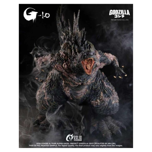 預購26年第四季 (代購)EZHOBI Aks-1.0哥吉拉 終極咆哮 (灰色背鰭） 
