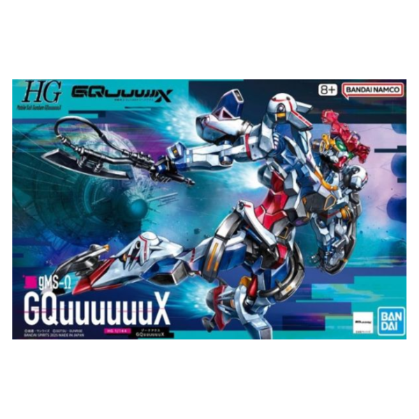 萬代 HG 1/144 機動戰士鋼彈 GQuuuuuuX  組裝模型
