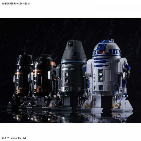 萬代 BANDAI 1/12 星際大戰 R4-I9 組裝模型 <內附R2-D2可使用的套件> 