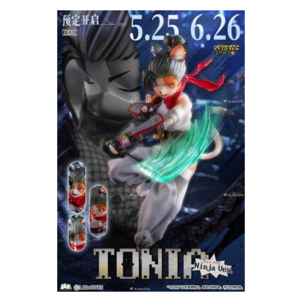 預購27年Q1 LADoTOYS 1/12 ERA-006冒險小隊 三花貓娘 托尼婭(忍者款式) 