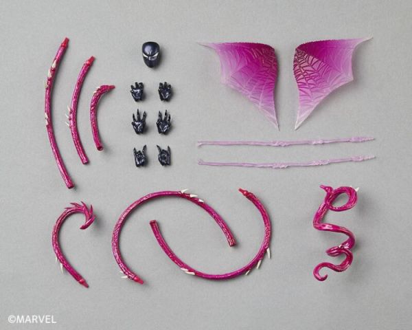 海洋堂 驚奇山口式 猛毒關 Gwenom 女蜘蛛人 關史黛西 可動完成品 