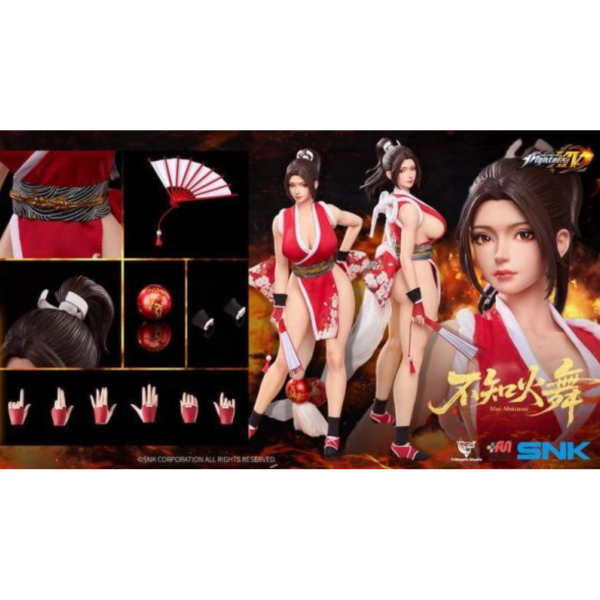 預購27年Q1 TRIEAGLES STUDIO 閃鷹 SNK 拳皇14 不知火舞 1/6 可動人偶 珍藏款 L0617 