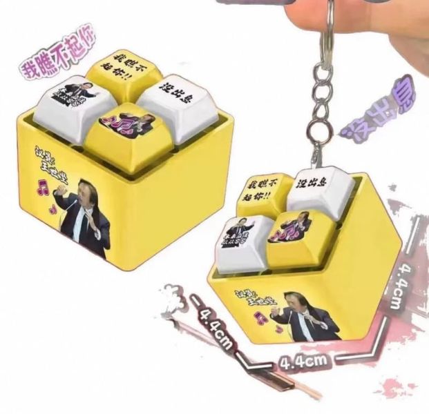 預購11月 台灣最強議員 連滾帶爬 從從容容 游刃有餘 鑰匙圈