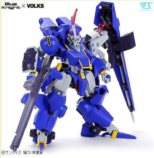 代理版 VOLKS 1/24 裝甲騎兵外傳 青之騎士 特斯塔羅薩 組裝模型 