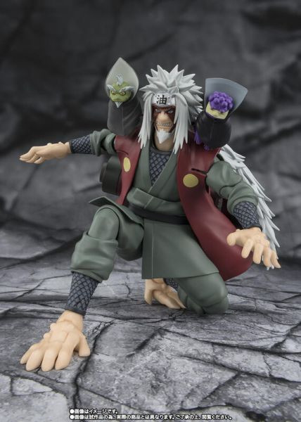 萬代 SHF 火影忍者 自來也 術極緻之木葉豪傑 仙人模式 
