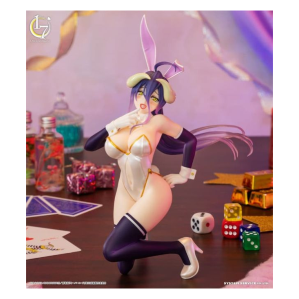 預購26年4月 SYSTEM SERVICE 景品 Overlord 雅兒貝德 兔女郎 白Ver 